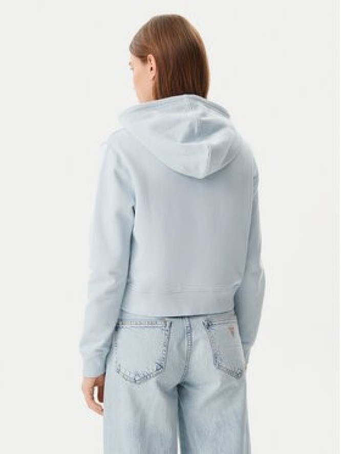 Guess Jeans Bluza W5GQ22 K68I4 Błękitny Regular Fit