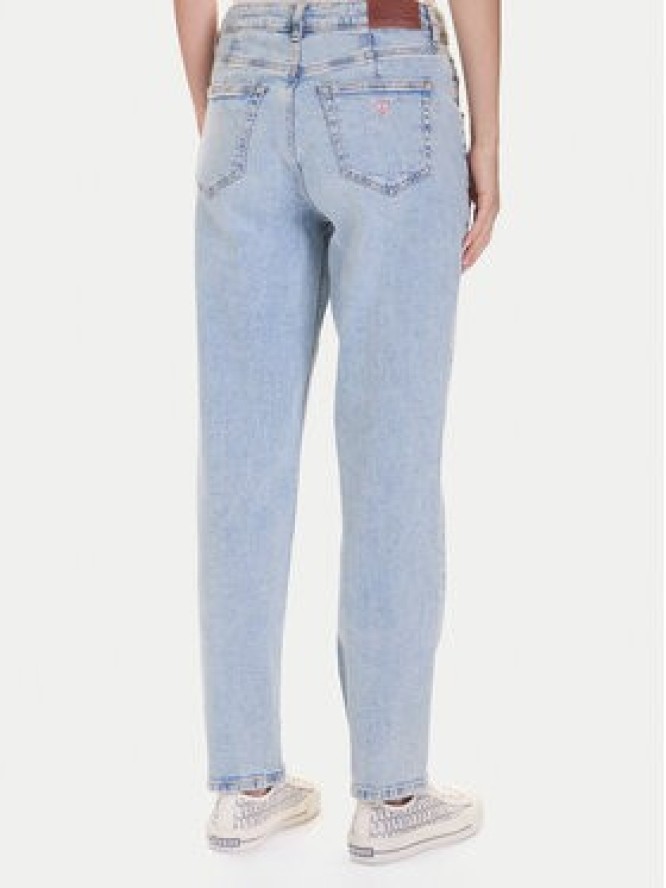 Guess Jeans Jeansy W5BA3O D0027 Niebieski Boyfriend Fit