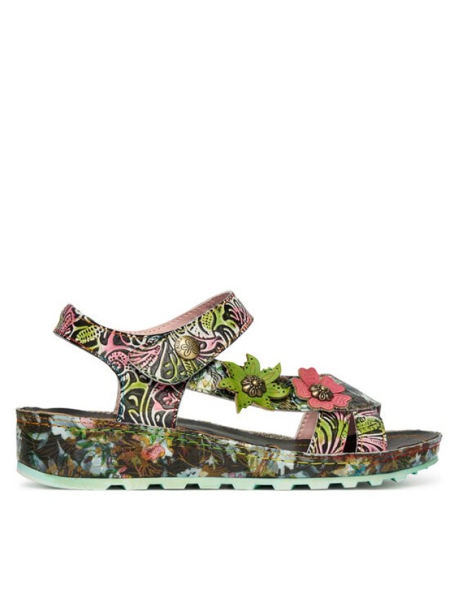 Laura Vita Sandały Brcyano 02 Czarny