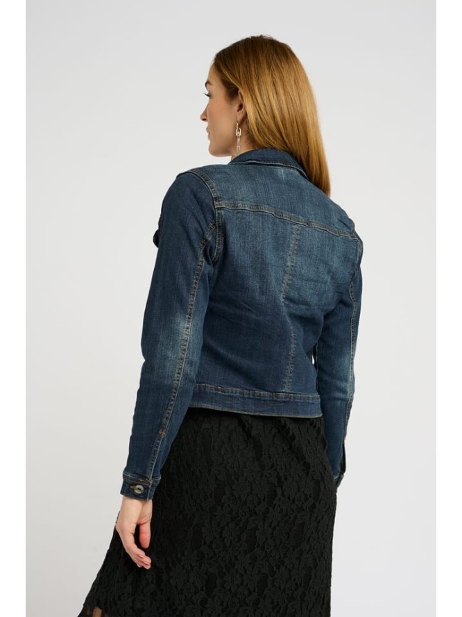 Kaffe Kurtka dżinsowa w kolorze granatowym rozmiar: 42