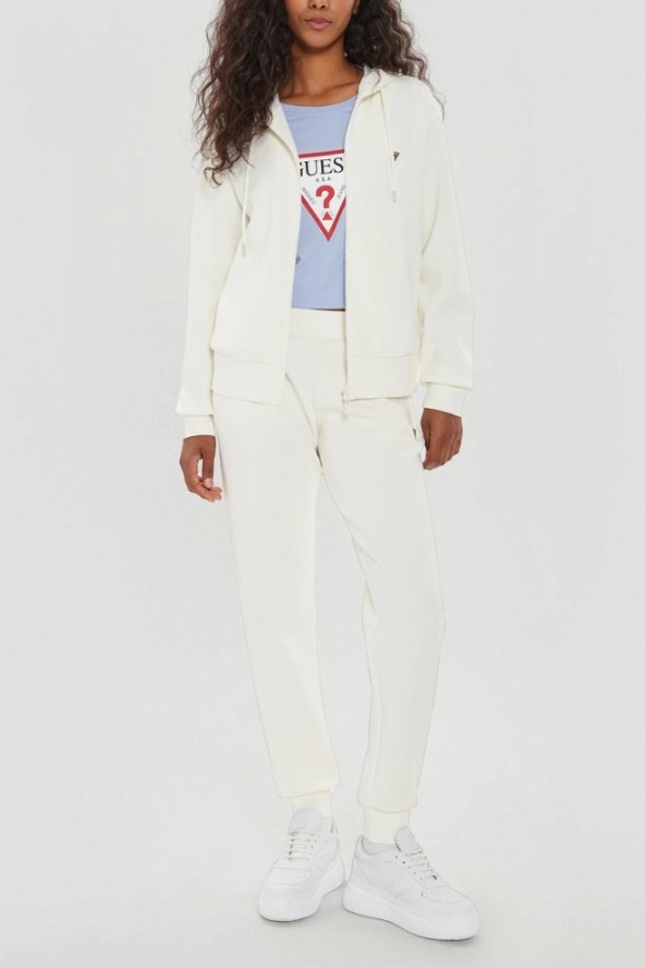 GUESS Damska bluza w kolorze ecru Olympe, Rozmiar S