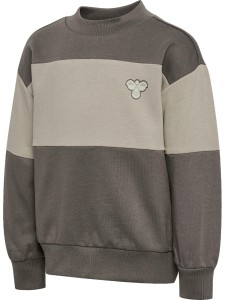 hummel Bluza hmlMINI LOOSE BLOCK Luźny krój – DARK GULL GRAY