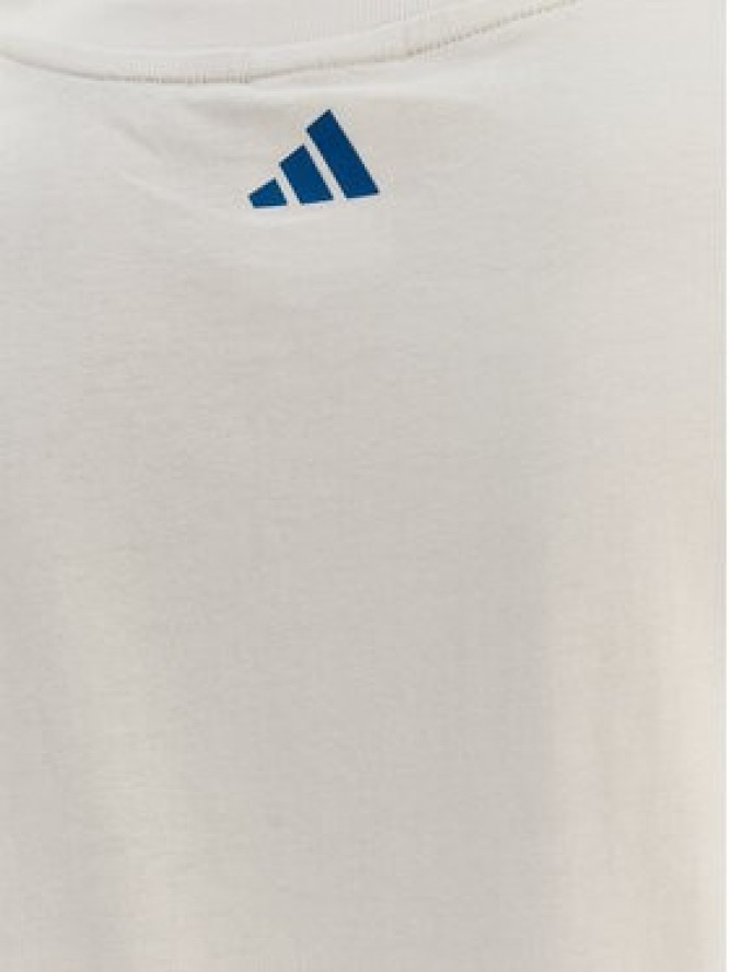 adidas T-Shirt Farm Rio Graphic KD4641 Écru Regular Fit