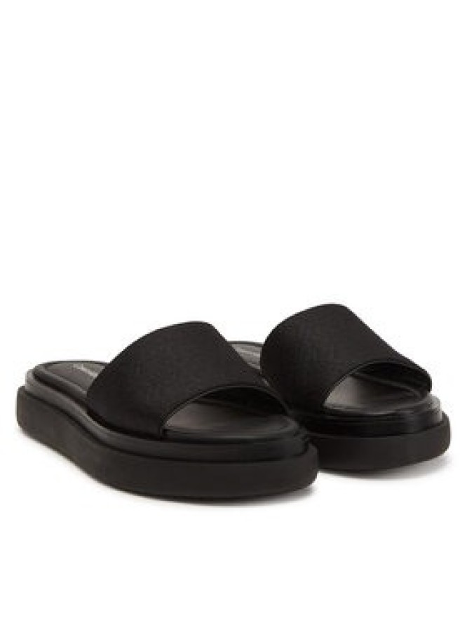 Calvin Klein Klapki Flatform Slide Jacq HW0HW02461 Czarny