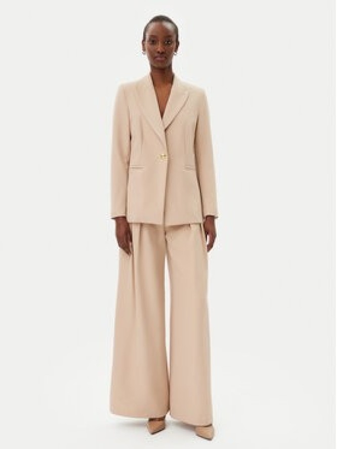 Maryley Marynarka 25EB187/M27/43PG Beżowy Regular Fit