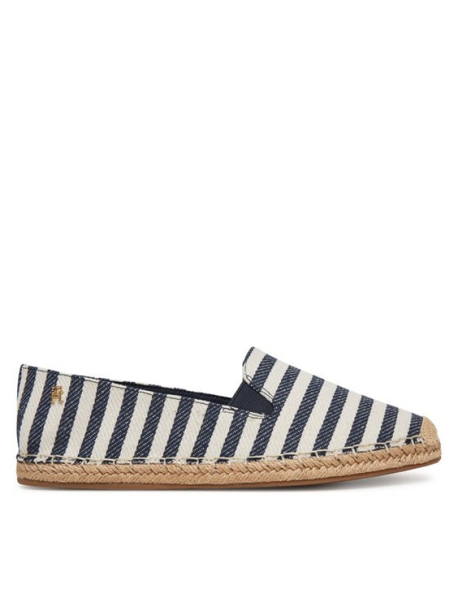 Tommy Hilfiger Espadryle Nautical Stripe Espadrille FW0FW08653 Kolorowy