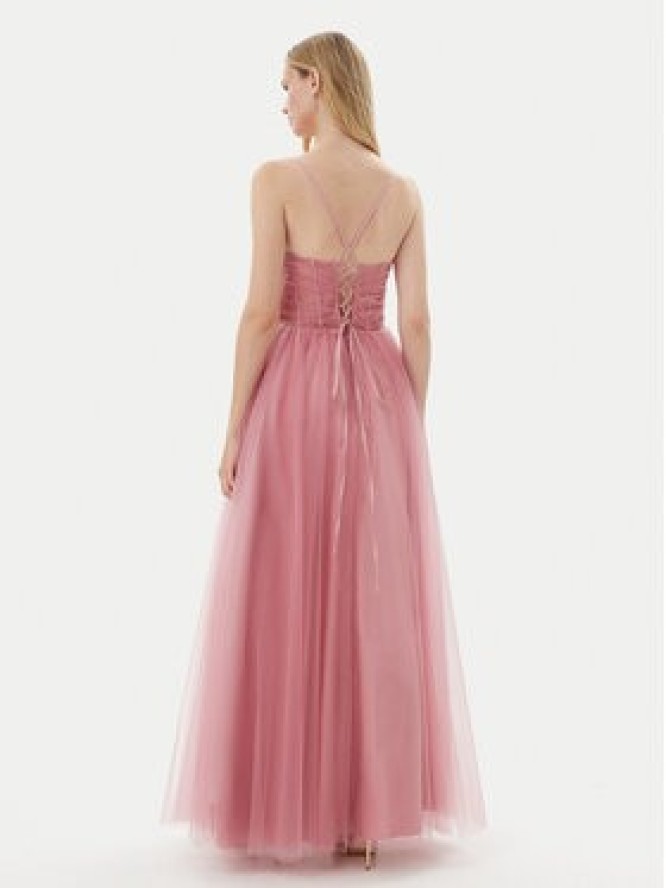 Hey Kyla Sukienka wieczorowa 5AJ013HK Różowy Regular Fit