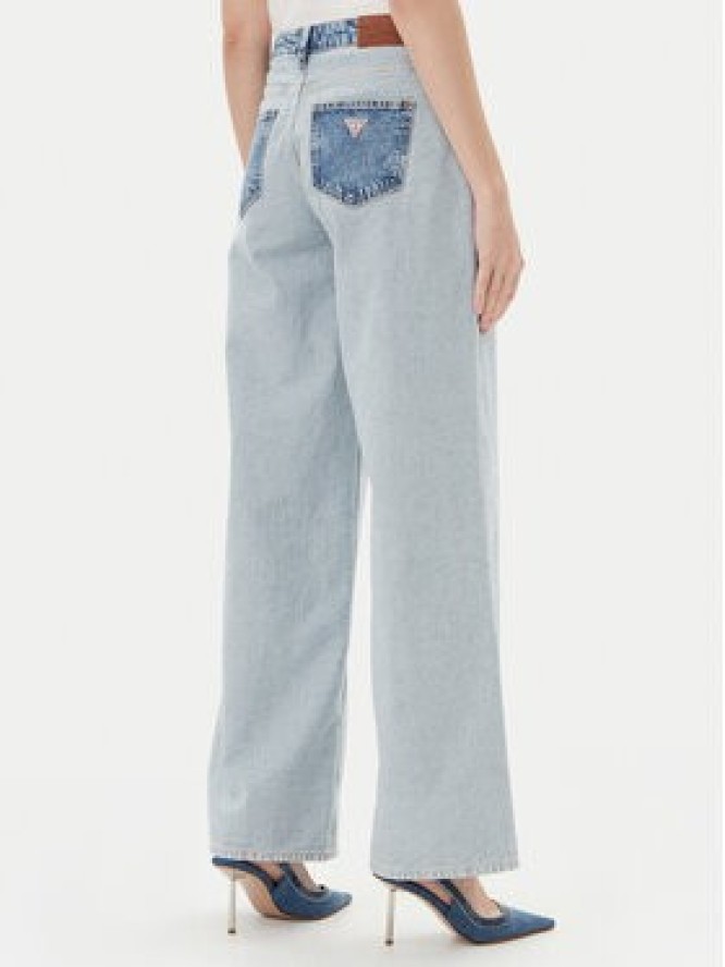 Guess Jeans Jeansy W5YA0Y D5M56 Niebieski Wide Leg