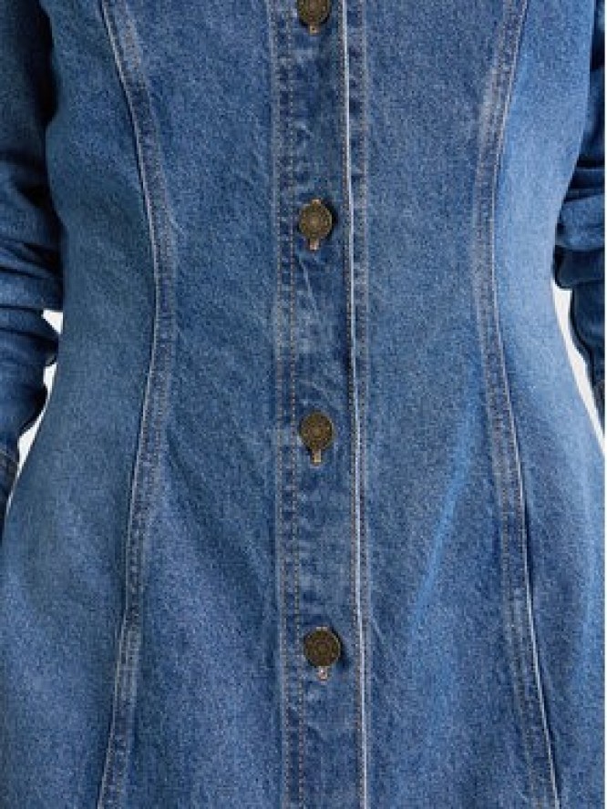 Guess Jeans Sukienka jeansowa W5BK48 D5M48 Niebieski Slim Fit