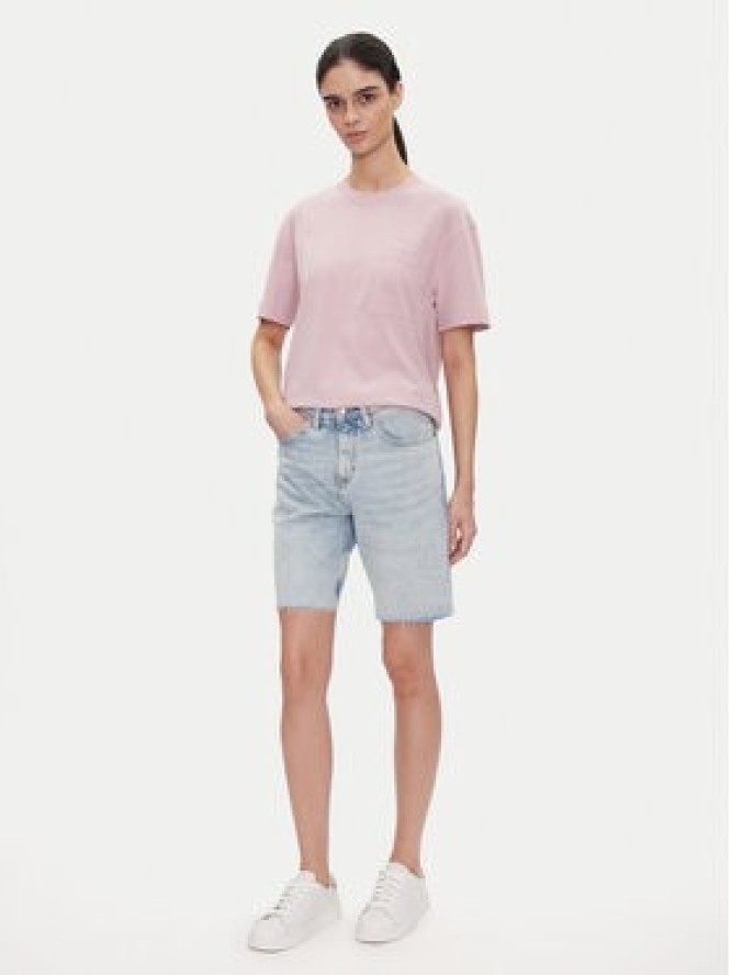 Lee Szorty jeansowe Rider 112363533 Niebieski Loose Fit