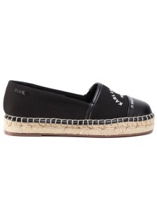 KARL LAGERFELD Espadryle KL80108 Czarny