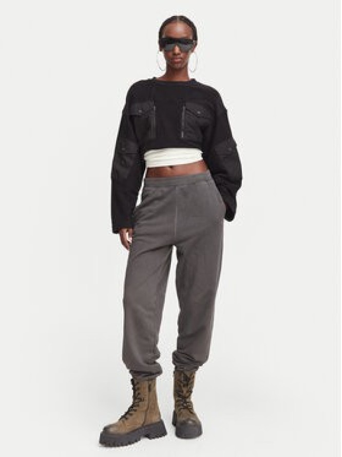G-Star Raw Spodnie dresowe Unit D30069-D969 Szary ciemny Relaxed Fit