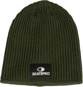 Odzież Beanies unisex SkatePro Long Skate Beanie Czapka - Army