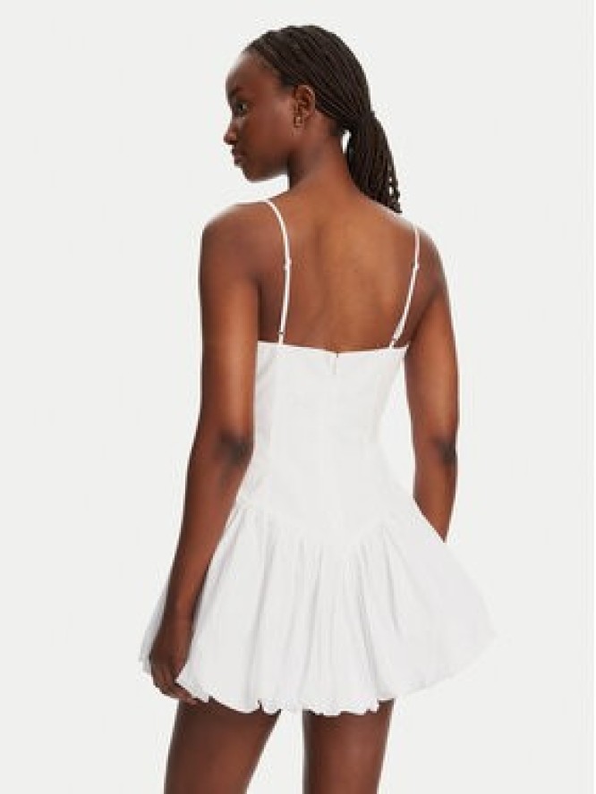 Bardot Sukienka koktajlowa Lissett Poplin 59794DB Biały Slim Fit