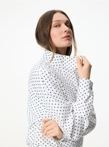 Bluza w groszki - wielobarwny