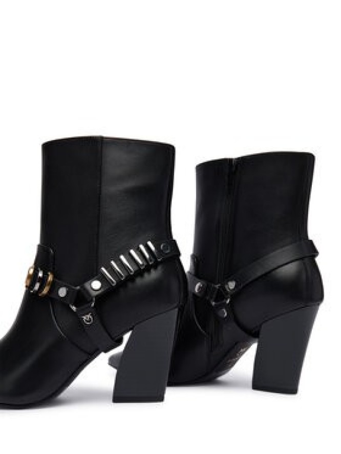 PINKO Botki Viola 02 SD0417P001 Czarny