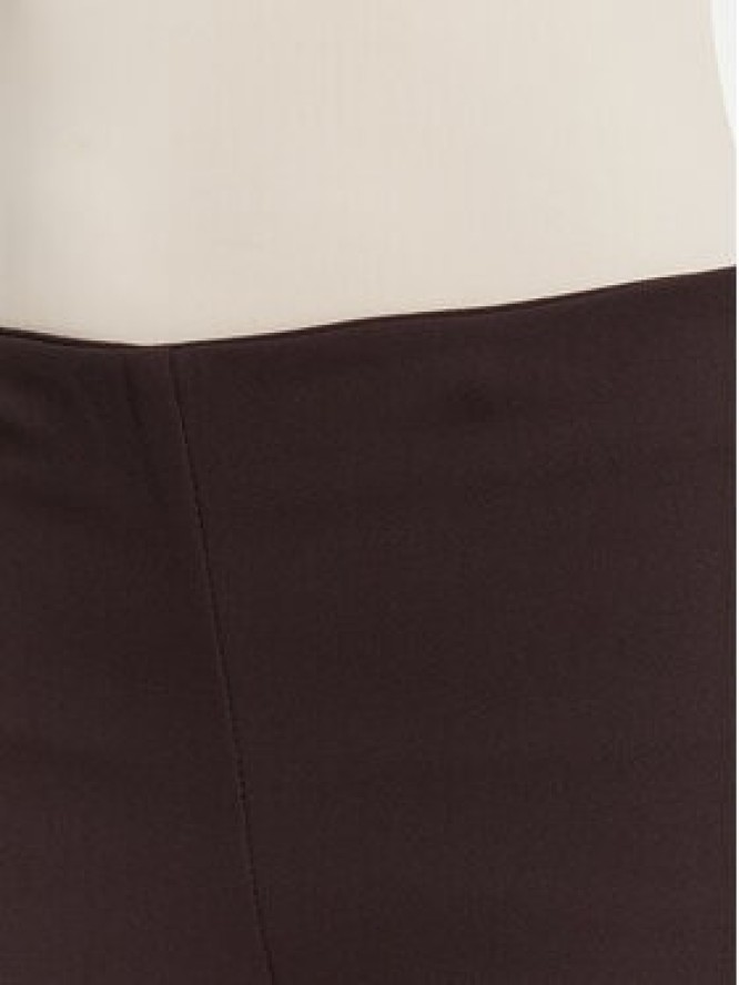 Rinascimento Spodnie palazzo CFC0130163003 Brązowy ciemny Wide Leg