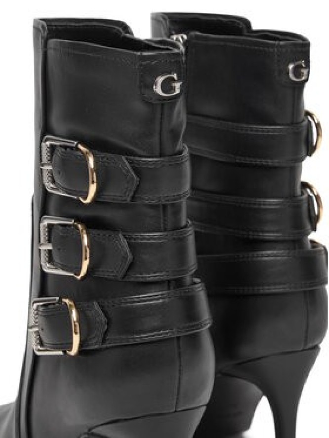 Guess Kozaki FLFRCY ELE10 Czarny