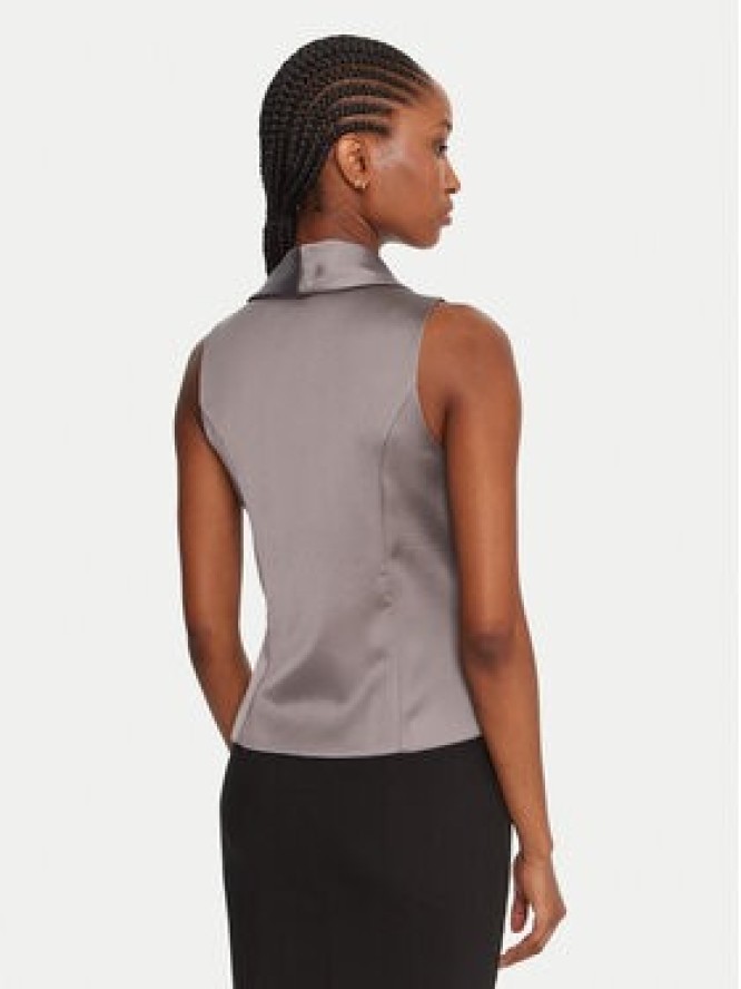 Rinascimento Kamizelka garniturowa CFC0124958003 Beżowy Slim Fit