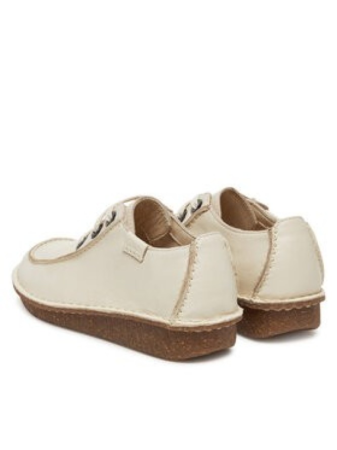 Clarks Półbuty Funny Dream 26181433 Écru