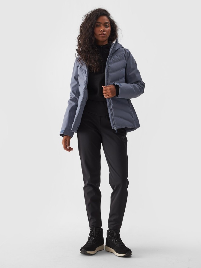 4F Kurtka narciarska membrana 10000 damska - granatowa XL