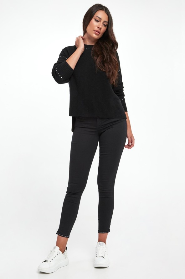 Sweter damski kaszmirowy JOSEPH RIBKOFF