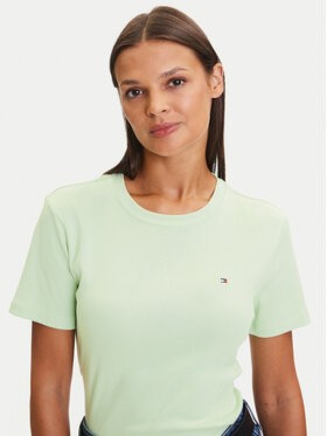Tommy Hilfiger T-Shirt New Cody WW0WW40587 Zielony Slim Fit