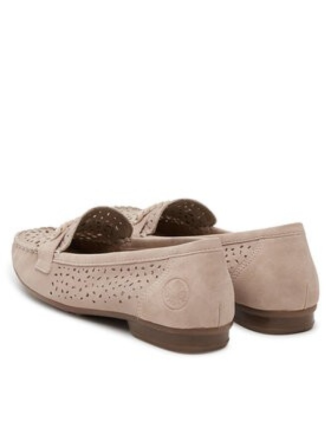 Rieker Mokasyny 40068-61 Beżowy