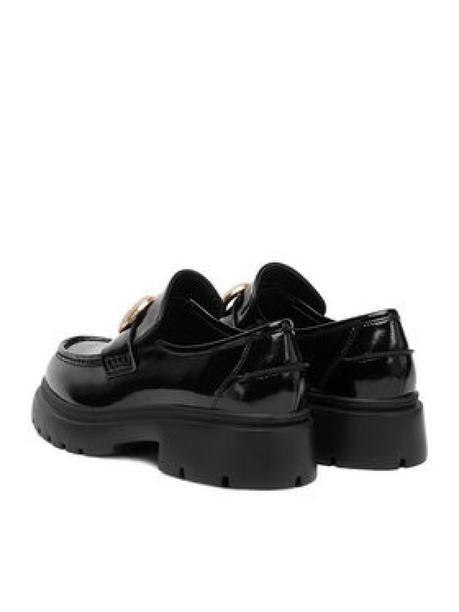 Eva Minge Loafersy EO-ENNA-02 Czarny