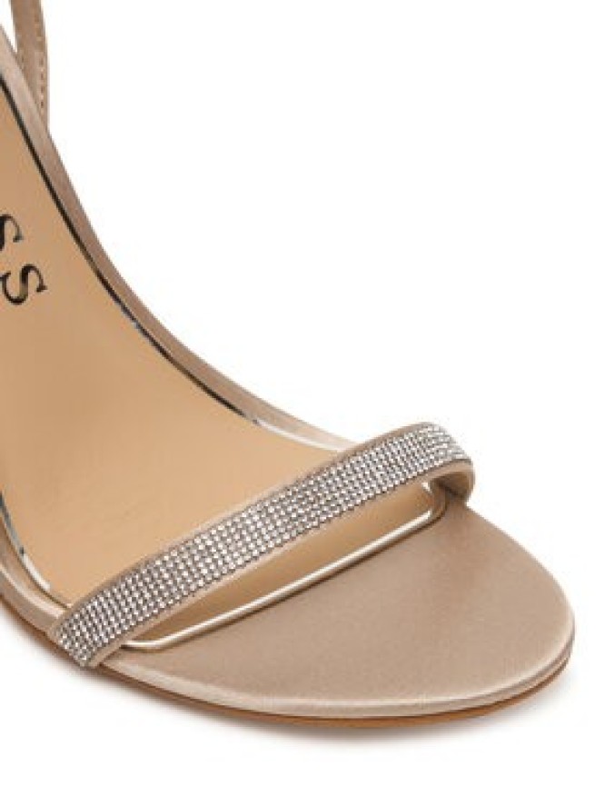 Guess Sandały FLJCHR SAT03 Beżowy