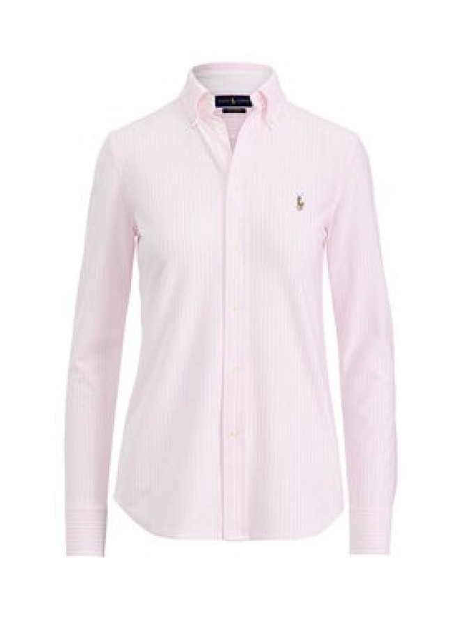 Polo Ralph Lauren Koszula Oxford 211664416 Różowy Slim Fit