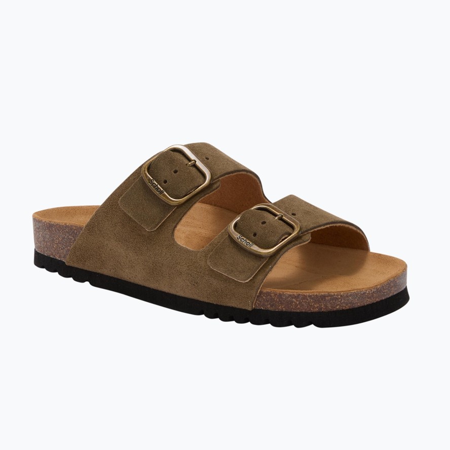 Klapki damskie Scholl Josephine Suede
