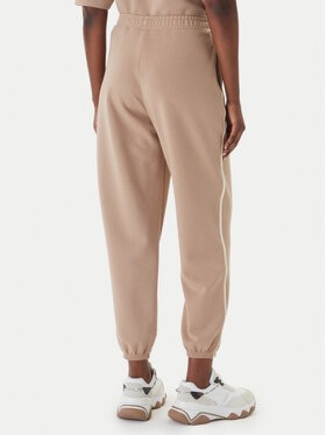 Guess Spodnie dresowe V6GB02 K2915 Beżowy Regular Fit