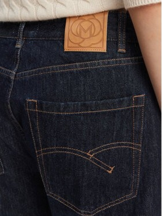 Marella Jeansy Tomboy 2523186074 Granatowy Loose Fit