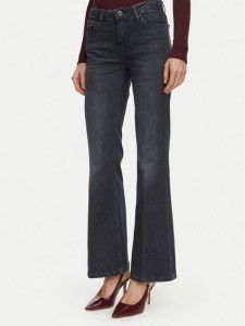 Guess Jeansy 184481 Czarny Flared Fit