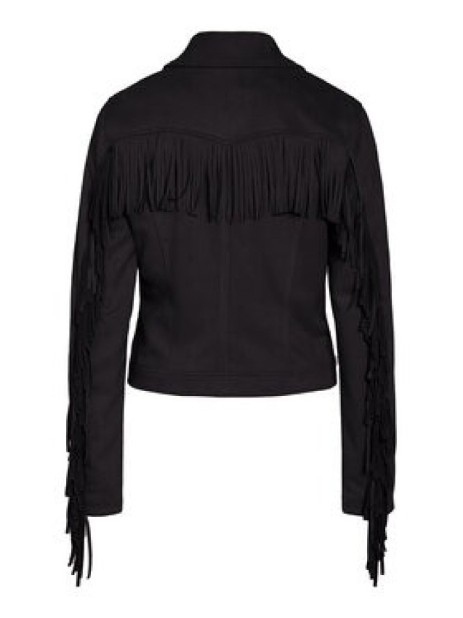 Noisy May Kurtka z imitacji skóry Abby 27033110 Czarny Regular Fit