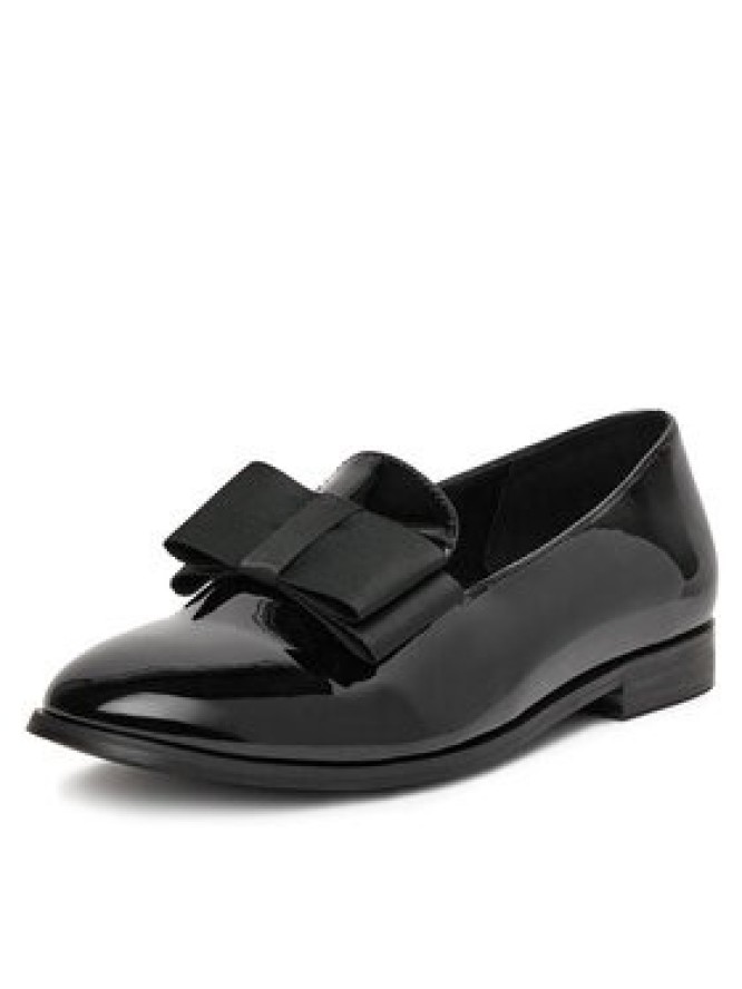 DeeZee Loafersy 20232-1 Czarny