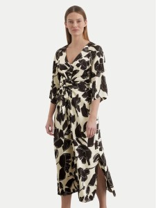 Marc O'Polo Sukienka koszulowa 503 0855 21059 Czarny Regular Fit