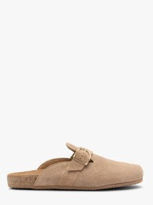 Piaskowe mule damskie