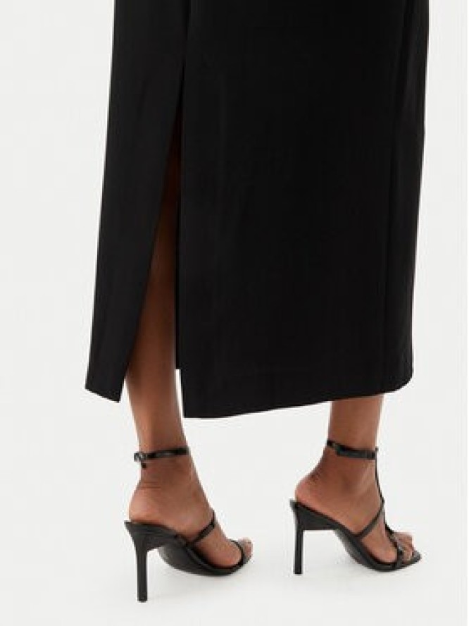 LOLA CASADEMUNT Sukienka koktajlowa MS2616048 Czarny Slim Fit