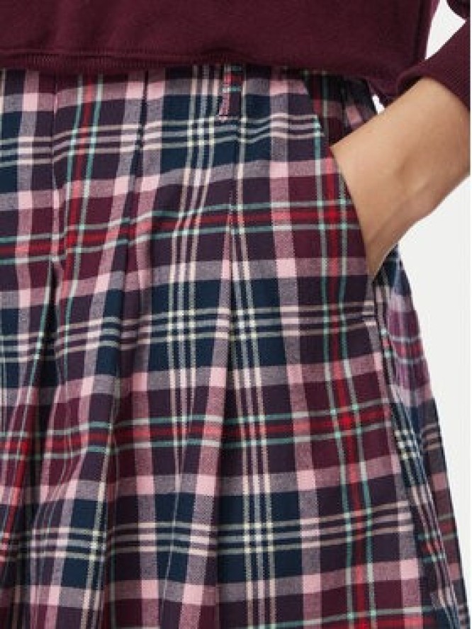 Tommy Jeans Spódnica trapezowa DW0DW23441 Bordowy Regular Fit