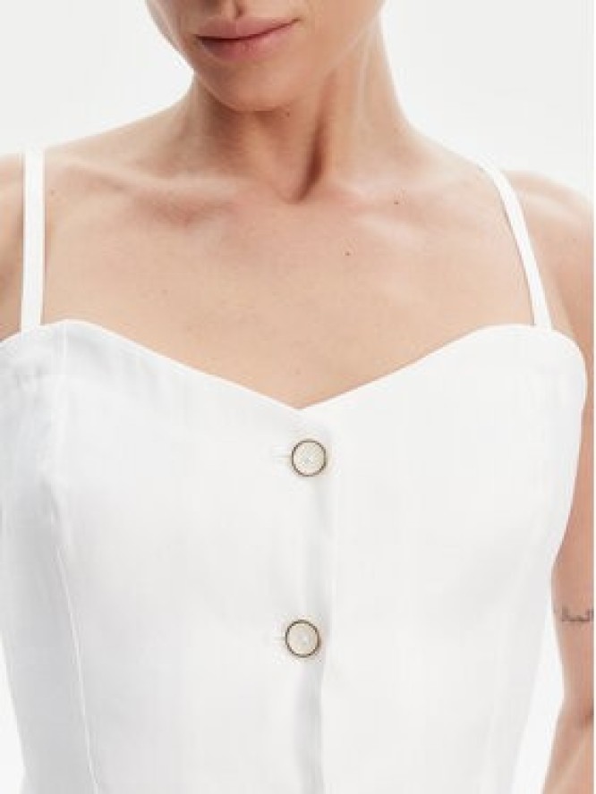 Guess Top W5GH0L WH5L2 Biały Regular Fit