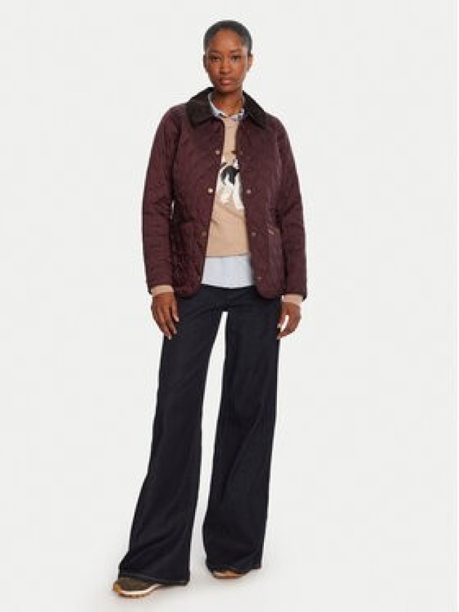 Barbour Kurtka przejściowa Annandale LQU0475RE96 Bordowy Regular Fit