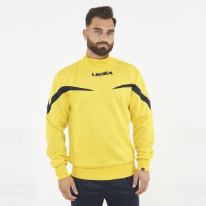 Kurtka biegowa Calcutta 100% poliester żółto-niebieska