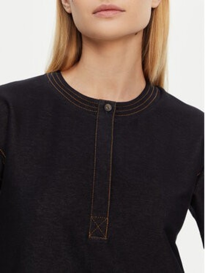 Max Mara Leisure Sukienka jeansowa 2516621017650 Granatowy Regular Fit