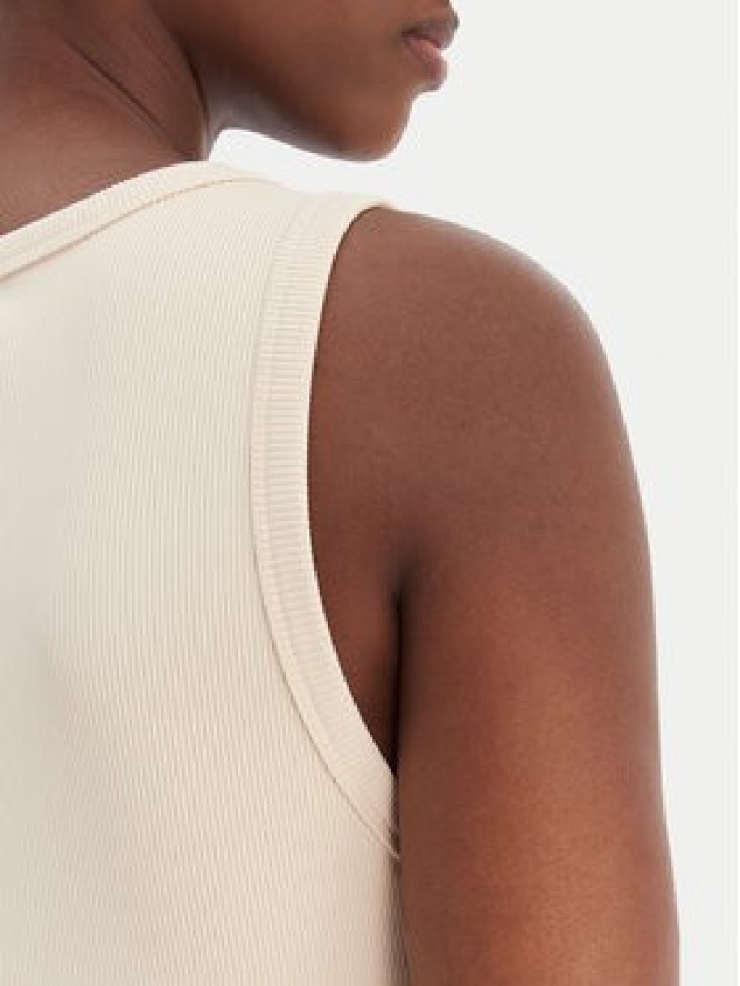 Guess Top W6GP22 K2954 Beżowy Regular Fit