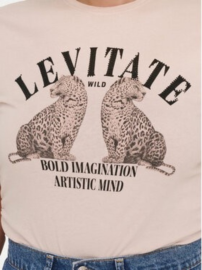 ONLY T-Shirt Lucy 15346760 Różowy Regular Fit