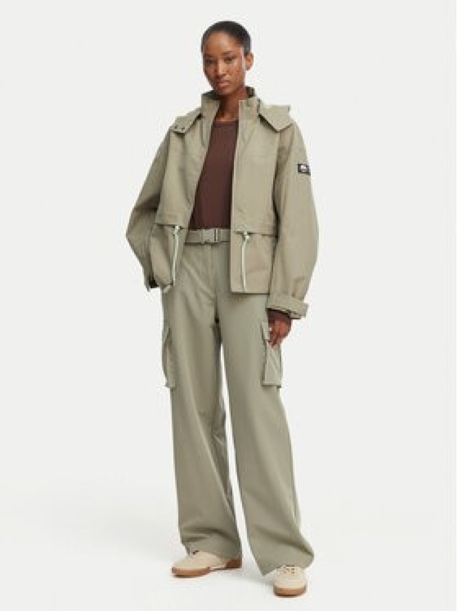 Guess Spodnie materiałowe W6GB01 W1416 Khaki Regular Fit