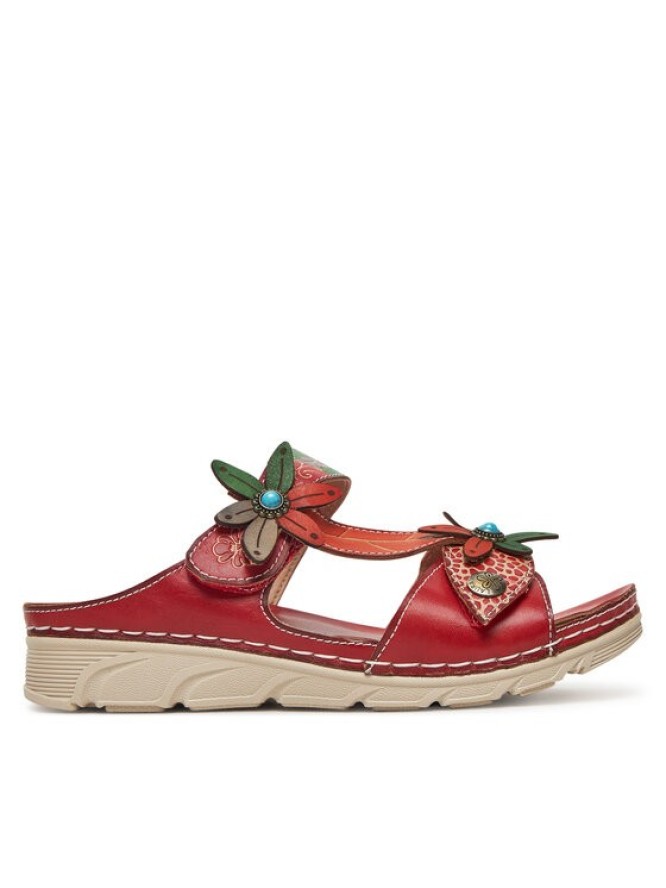 Laura Vita Klapki Dorry 19 Czerwony