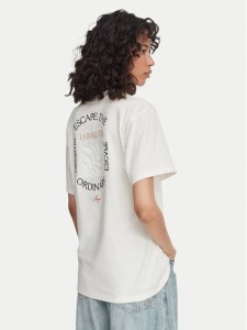 HUGO T-Shirt Vintage 50573326 Biały Oversize
